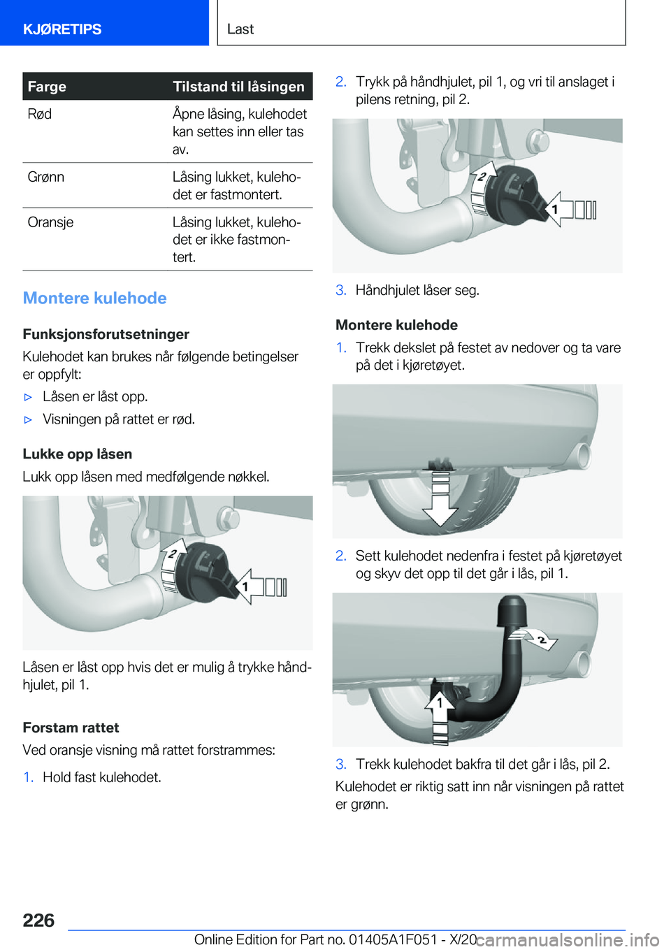 BMW X1 2021  InstruksjonsbØker (in Norwegian) �F�a�r�g�e�T�i�l�s�t�a�n�d��t�i�l��l�å�s�i�n�g�e�n�R�