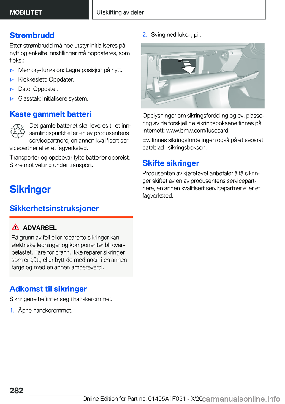 BMW X1 2021  InstruksjonsbØker (in Norwegian) �S�t�r�