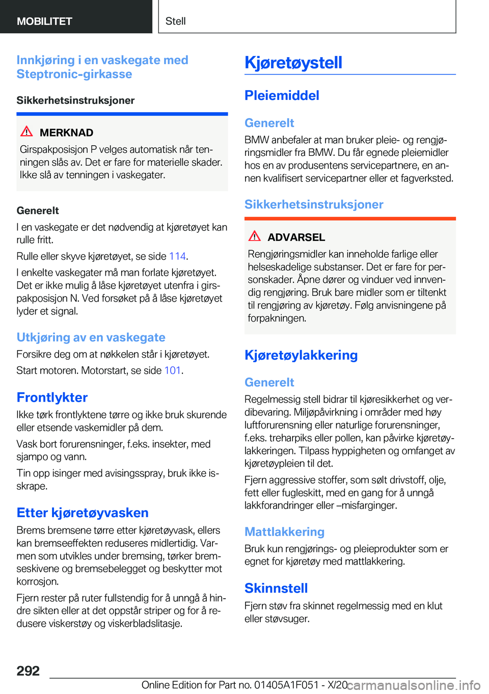 BMW X1 2021  InstruksjonsbØker (in Norwegian) �I�n�n�k�j�