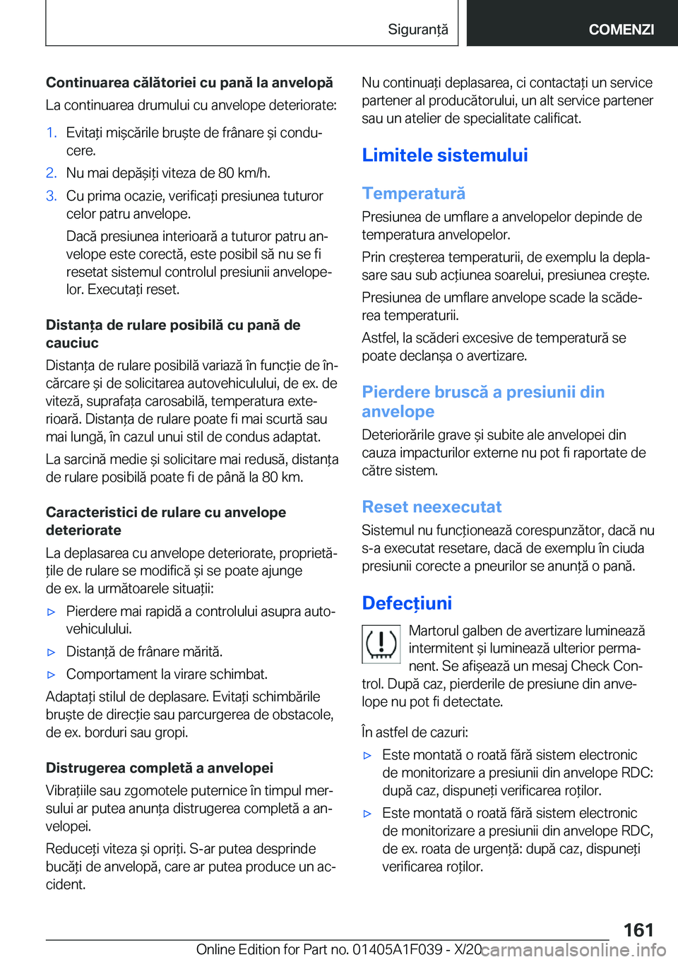 BMW X1 2021  Ghiduri De Utilizare (in Romanian) �C�o�n�t�i�n�u�a�r�e�a��c�