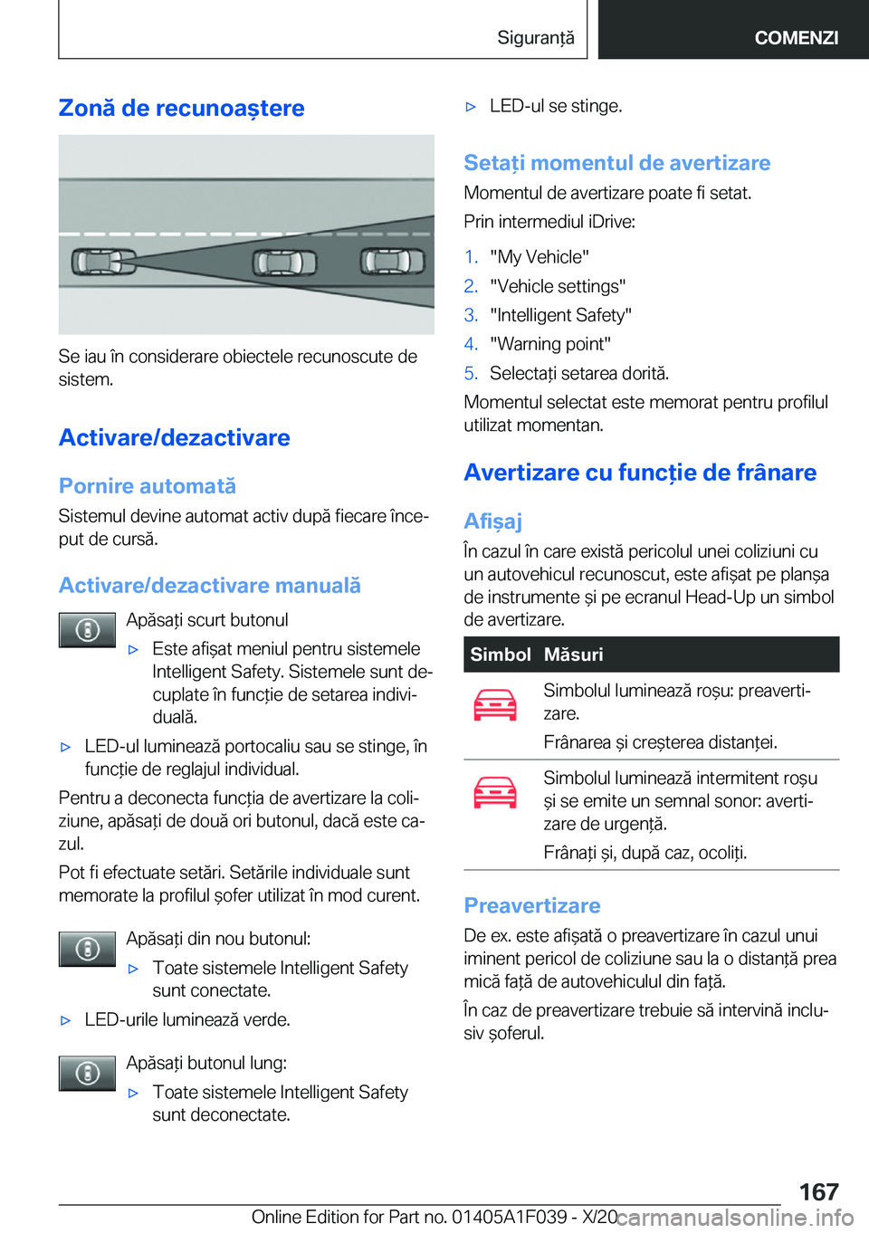 BMW X1 2021  Ghiduri De Utilizare (in Romanian) �Z�o�n�