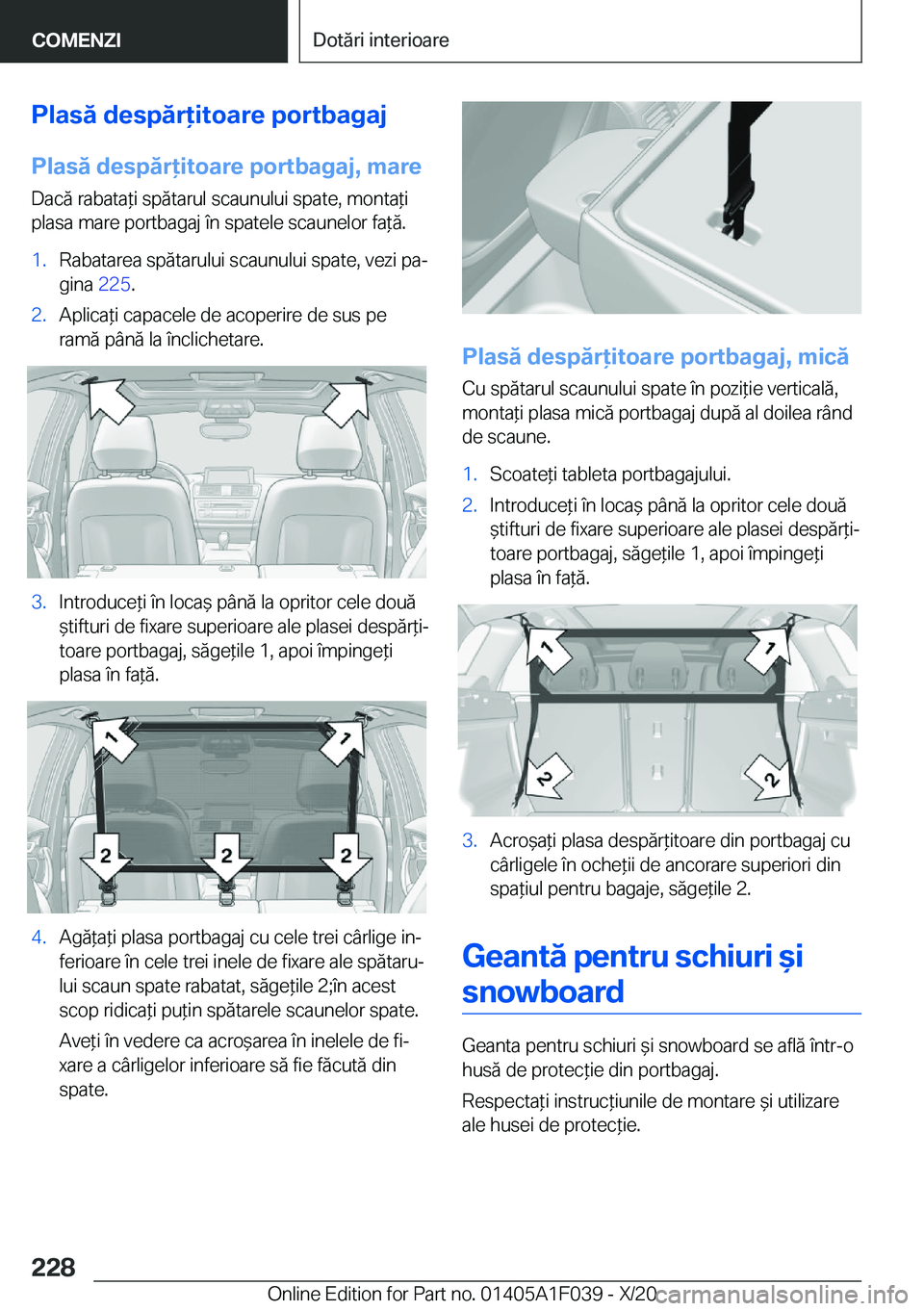 BMW X1 2021  Ghiduri De Utilizare (in Romanian) �P�l�a�s�