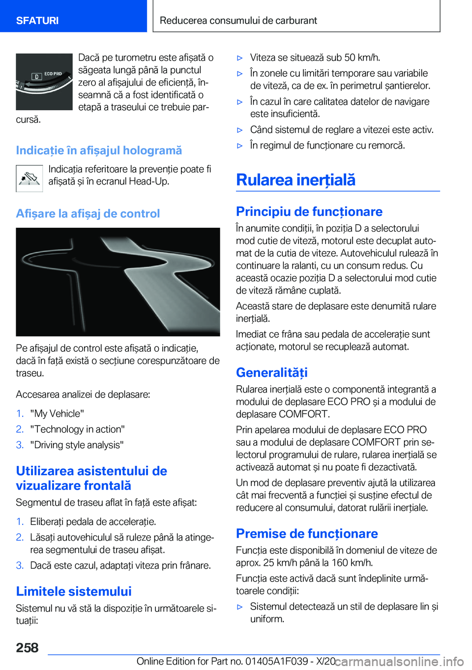 BMW X1 2021  Ghiduri De Utilizare (in Romanian) �D�a�c�