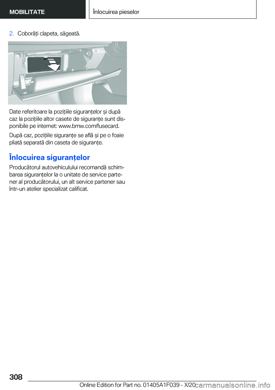 BMW X1 2021  Ghiduri De Utilizare (in Romanian) �2�.�C�o�b�o�r�
