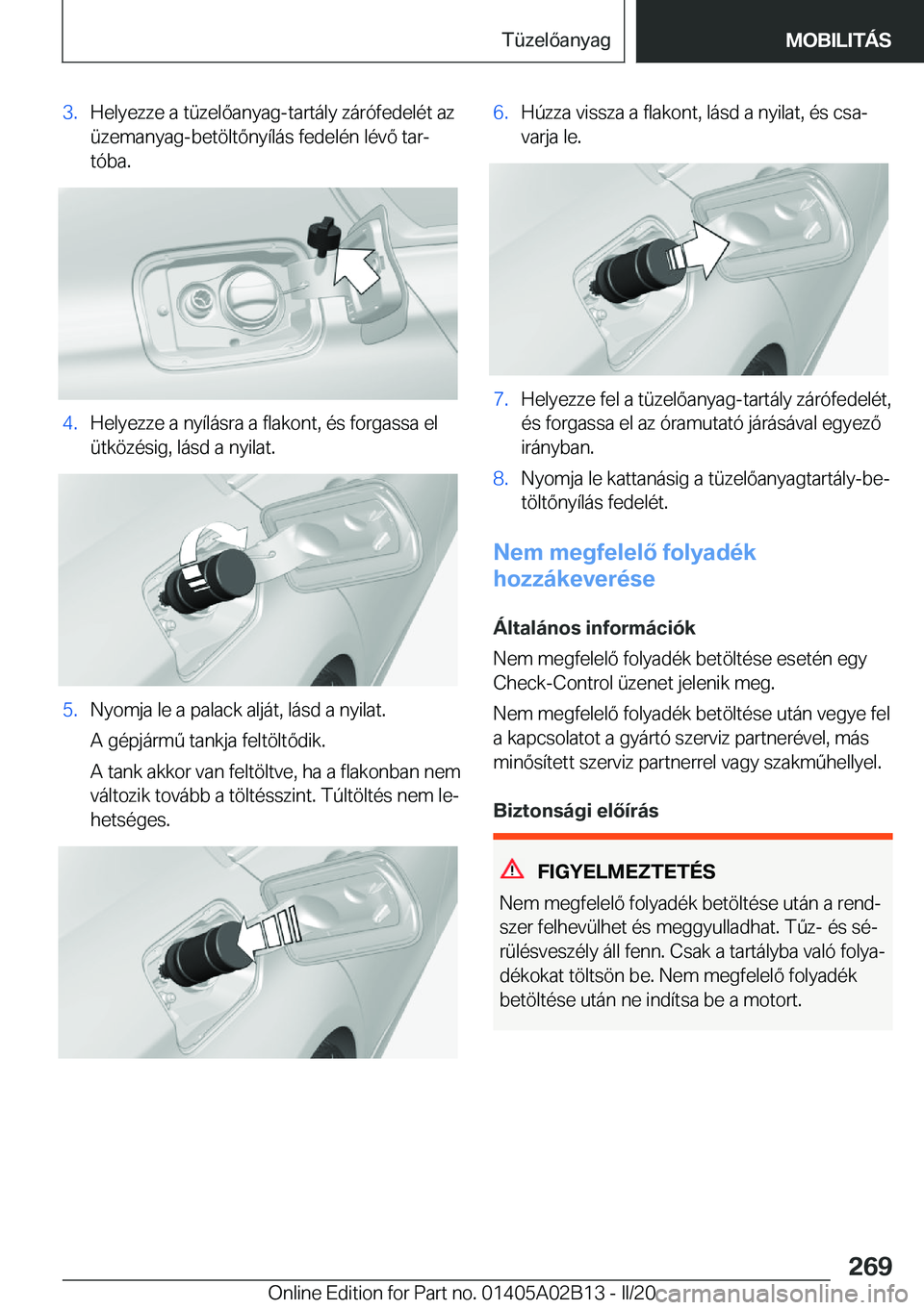 BMW X1 2020  Kezelési útmutató (in Hungarian) �3�.�H�e�l�y�e�z�z�e��a��t�