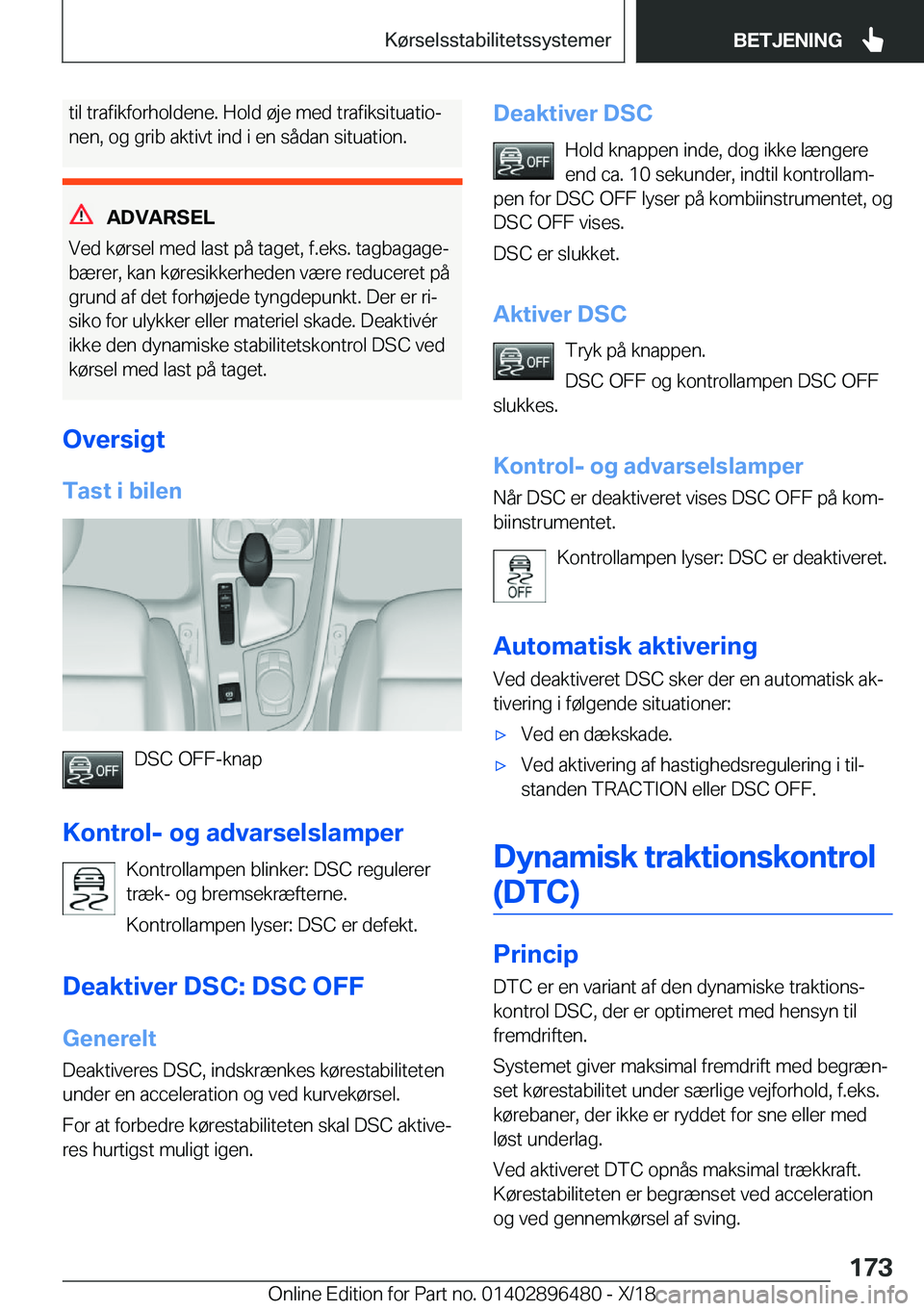 BMW X1 2019  InstruktionsbØger (in Danish) �t�i�l��t�r�a�f�i�k�f�o�r�h�o�l�d�e�n�e�.��H�o�l�d��