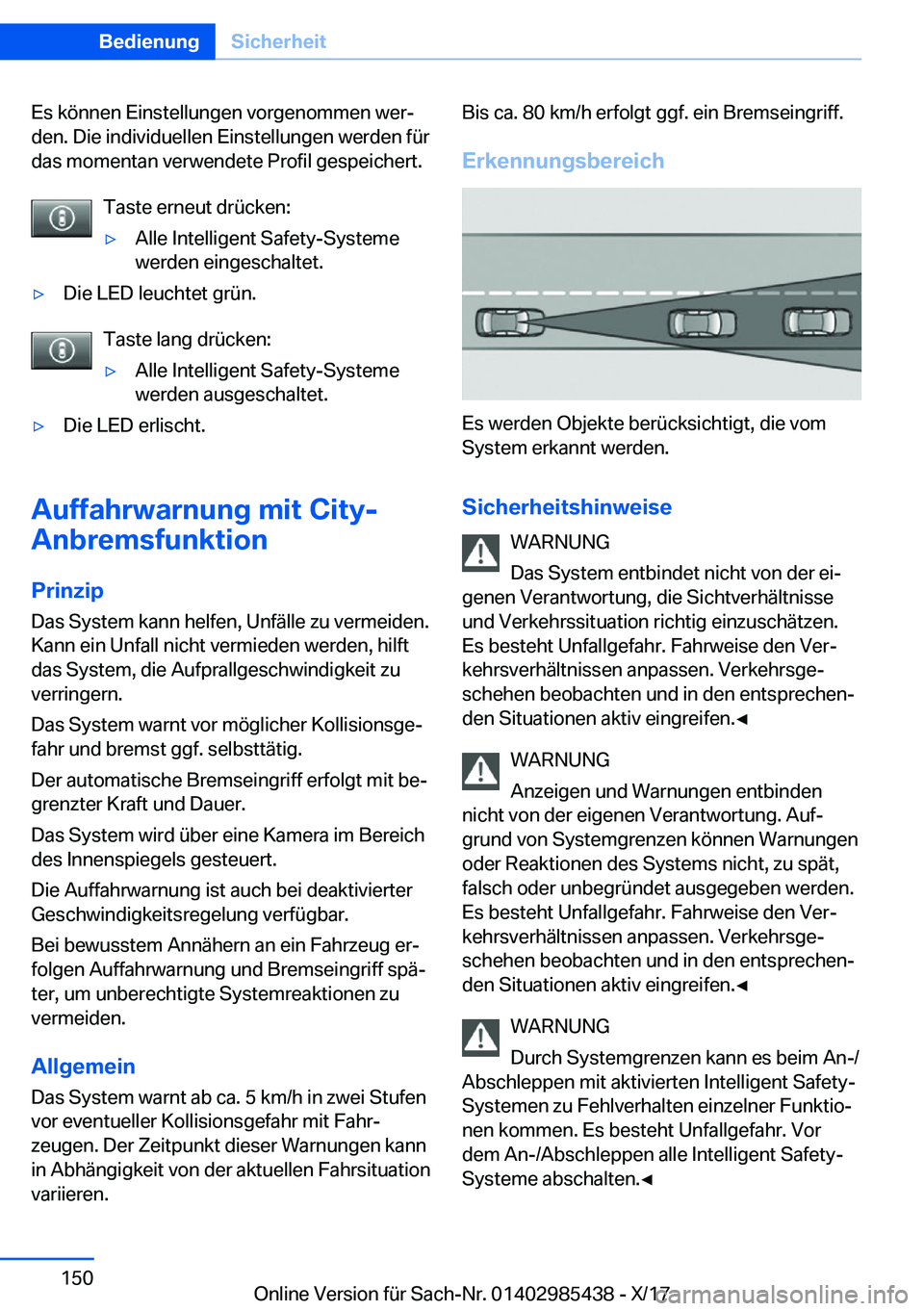 BMW X1 2018  Betriebsanleitungen (in German) �E�s� �k�