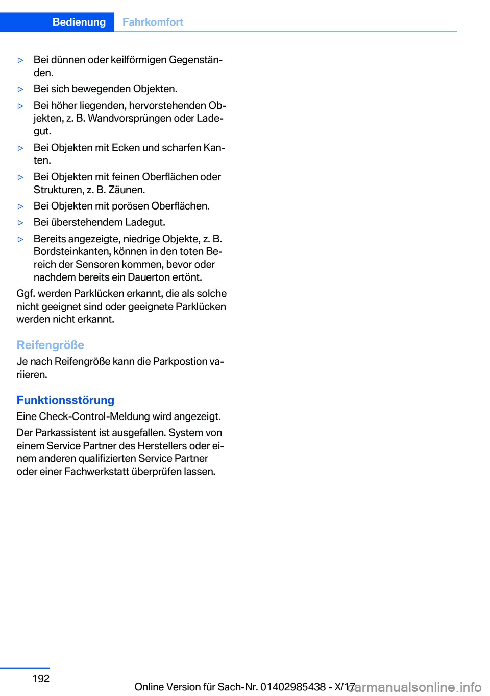 BMW X1 2018  Betriebsanleitungen (in German) y�B�e�i� �d�