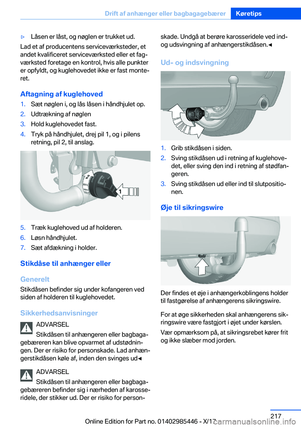 BMW X1 2018  InstruktionsbØger (in Danish) 'y�L�å�s�e�n� �e�r� �l�å�s�t�,� �o�g� �n�