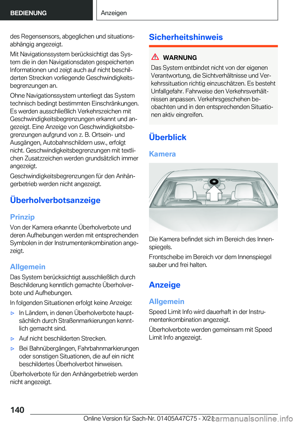 BMW X2 2022  Betriebsanleitungen (in German) �d�e�s��R�e�g�e�n�s�e�n�s�o�r�s�,��a�b�g�e�g�l�i�c�h�e�n��u�n�d��s�i�t�u�a�t�i�o�n�sj�a�b�h�