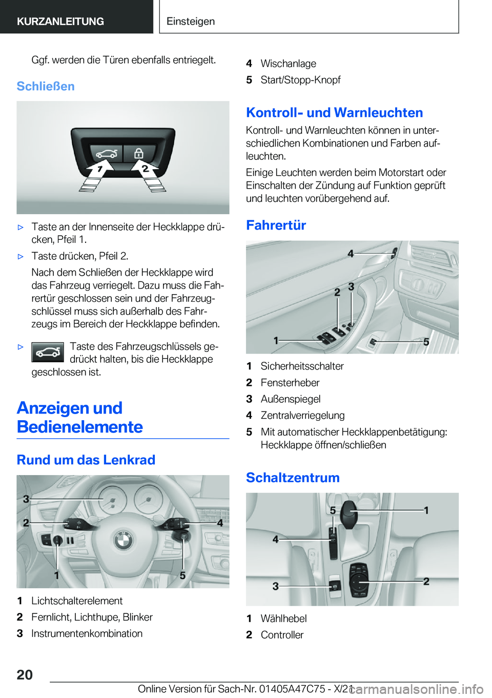 BMW X2 2022  Betriebsanleitungen (in German) �G�g�f�.��w�e�r�d�e�n��d�i�e��T�