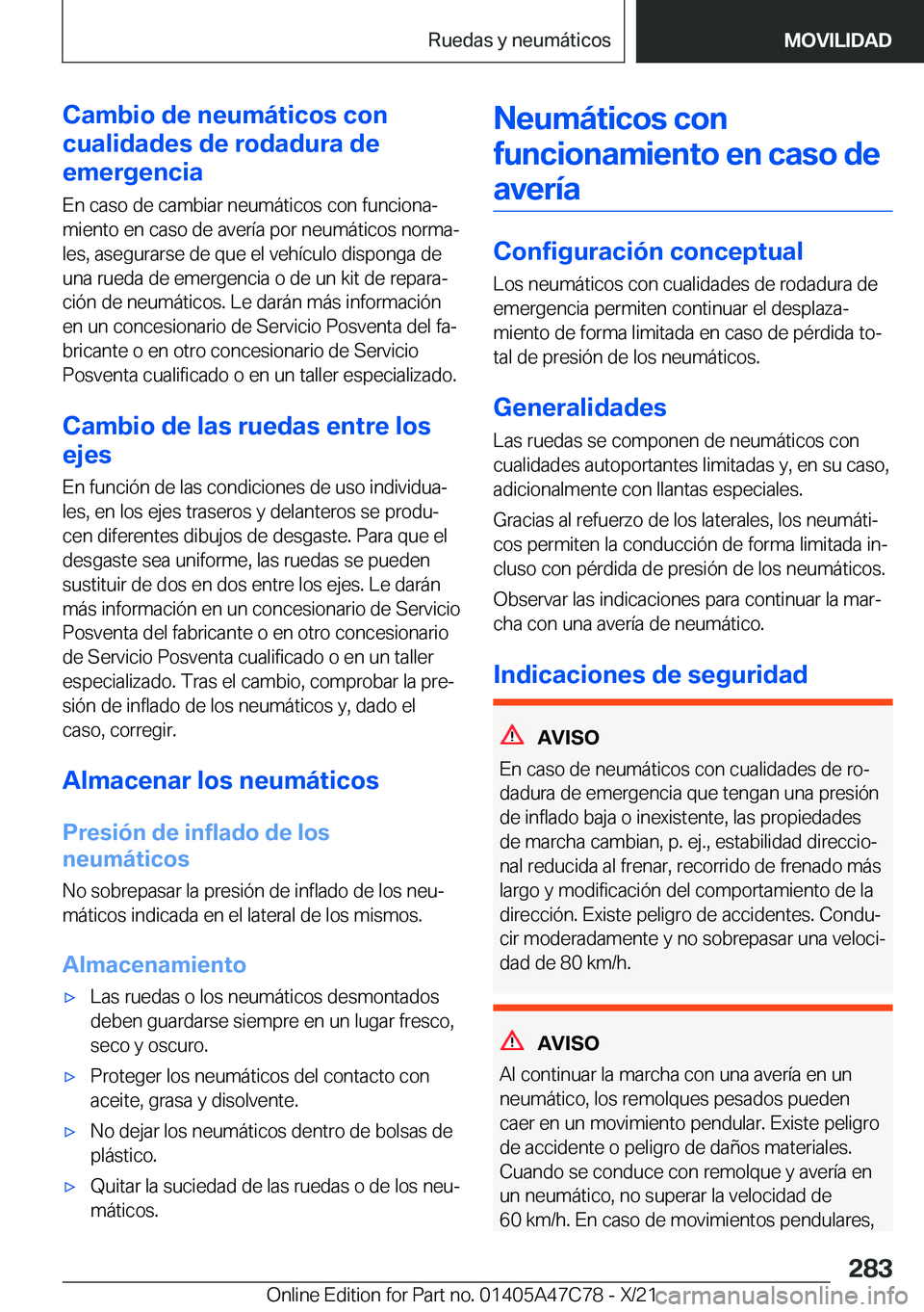BMW X2 2022  Manuales de Empleo (in Spanish) �C�a�m�b�i�o��d�e��n�e�u�m�