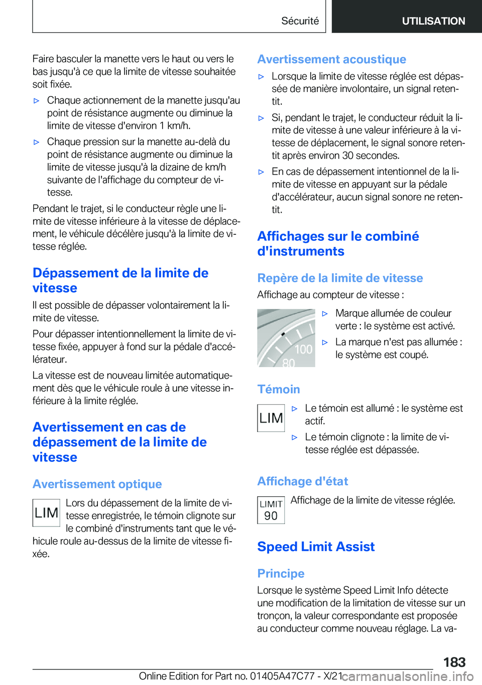BMW X2 2022  Notices Demploi (in French) �F�a�i�r�e��b�a�s�c�u�l�e�r��l�a��m�a�n�e�t�t�e��v�e�r�s��l�e��h�a�u�t��o�u��v�e�r�s��l�e
�b�a�s��j�u�s�q�u�'�