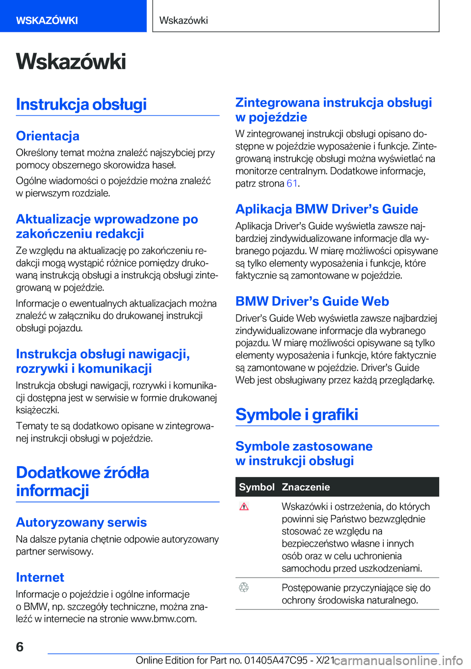 BMW X2 2022  Instrukcja obsługi (in Polish) �W�s�k�a�z�