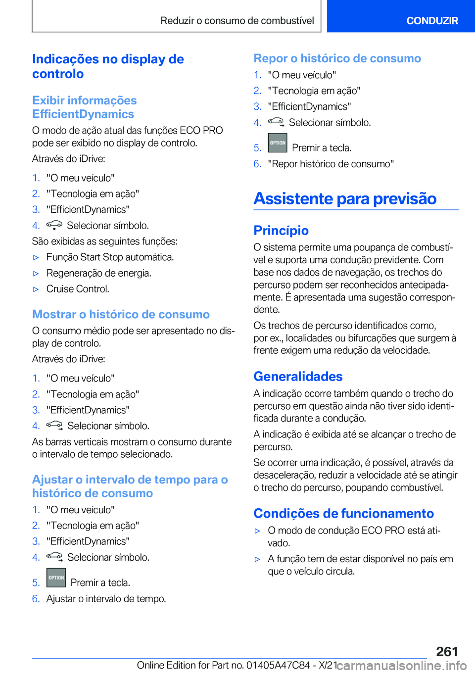 BMW X2 2022  Manual do condutor (in Portuguese) �I�n�d�i�c�a�