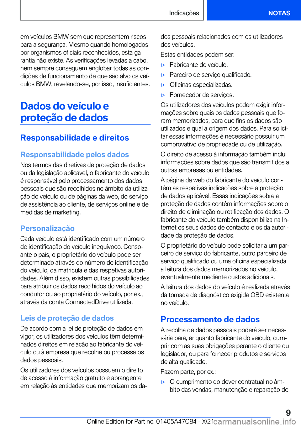 BMW X2 2022  Manual do condutor (in Portuguese) �e�m��v�e�