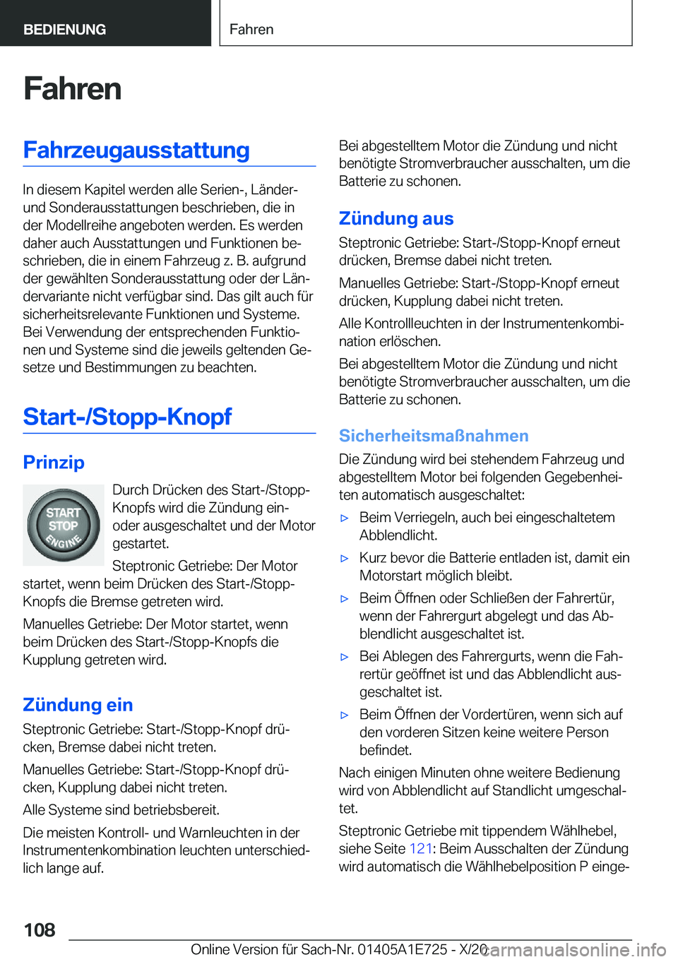 BMW X2 2021  Betriebsanleitungen (in German) �F�a�h�r�e�n�F�a�h�r�z�e�u�g�a�u�s�s�t�a�t�t�u�n�g
�I�n��d�i�e�s�e�m��K�a�p�i�t�e�l��w�e�r�d�e�n��a�l�l�e��S�e�r�i�e�n�-�,��L�