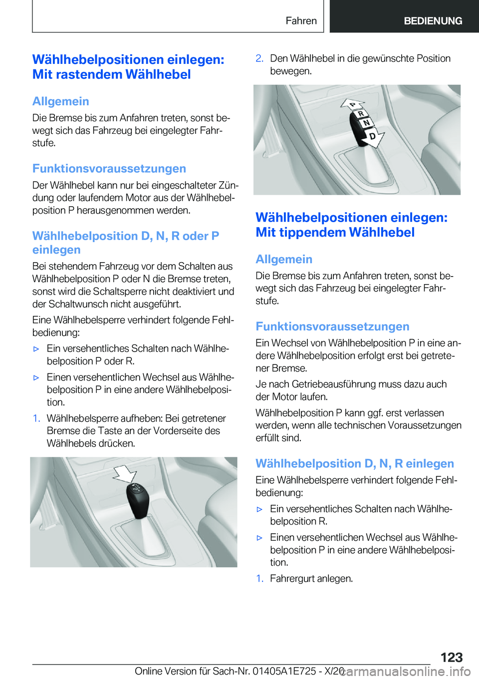 BMW X2 2021  Betriebsanleitungen (in German) �W�