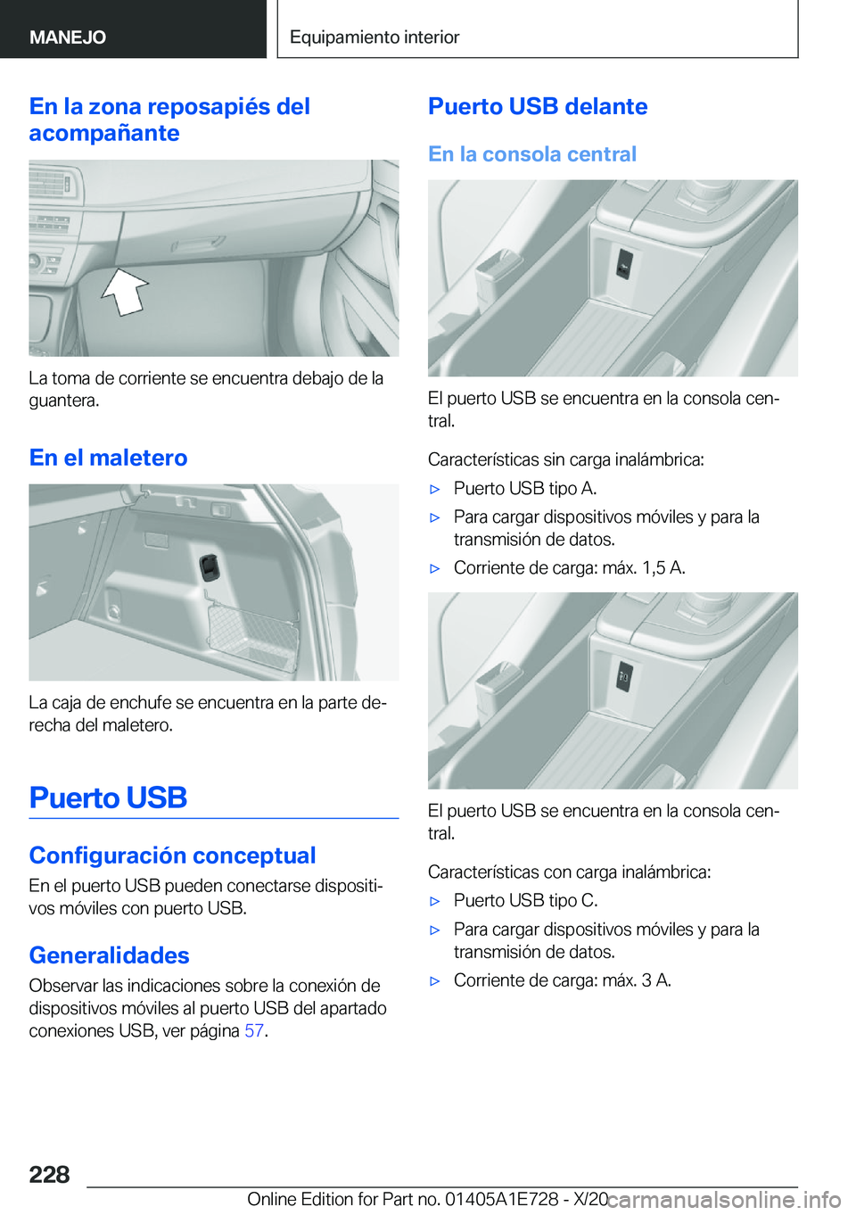 BMW X2 2021  Manuales de Empleo (in Spanish) �E�n��l�a��z�o�n�a��r�e�p�o�s�a�p�i�