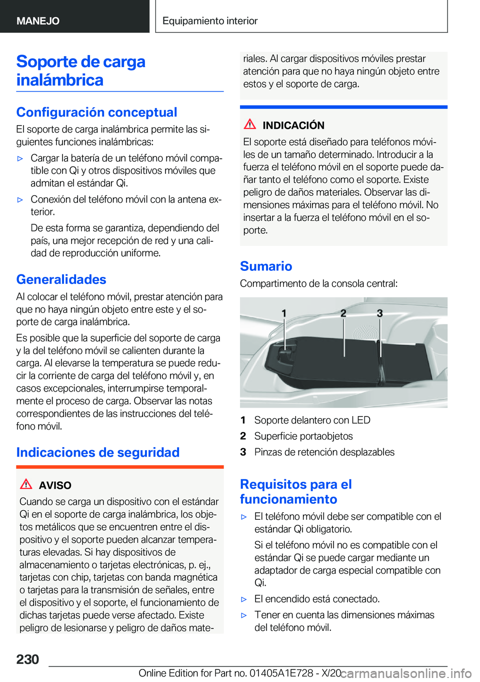 BMW X2 2021  Manuales de Empleo (in Spanish) �S�o�p�o�r�t�e��d�e��c�a�r�g�a�i�n�a�l�