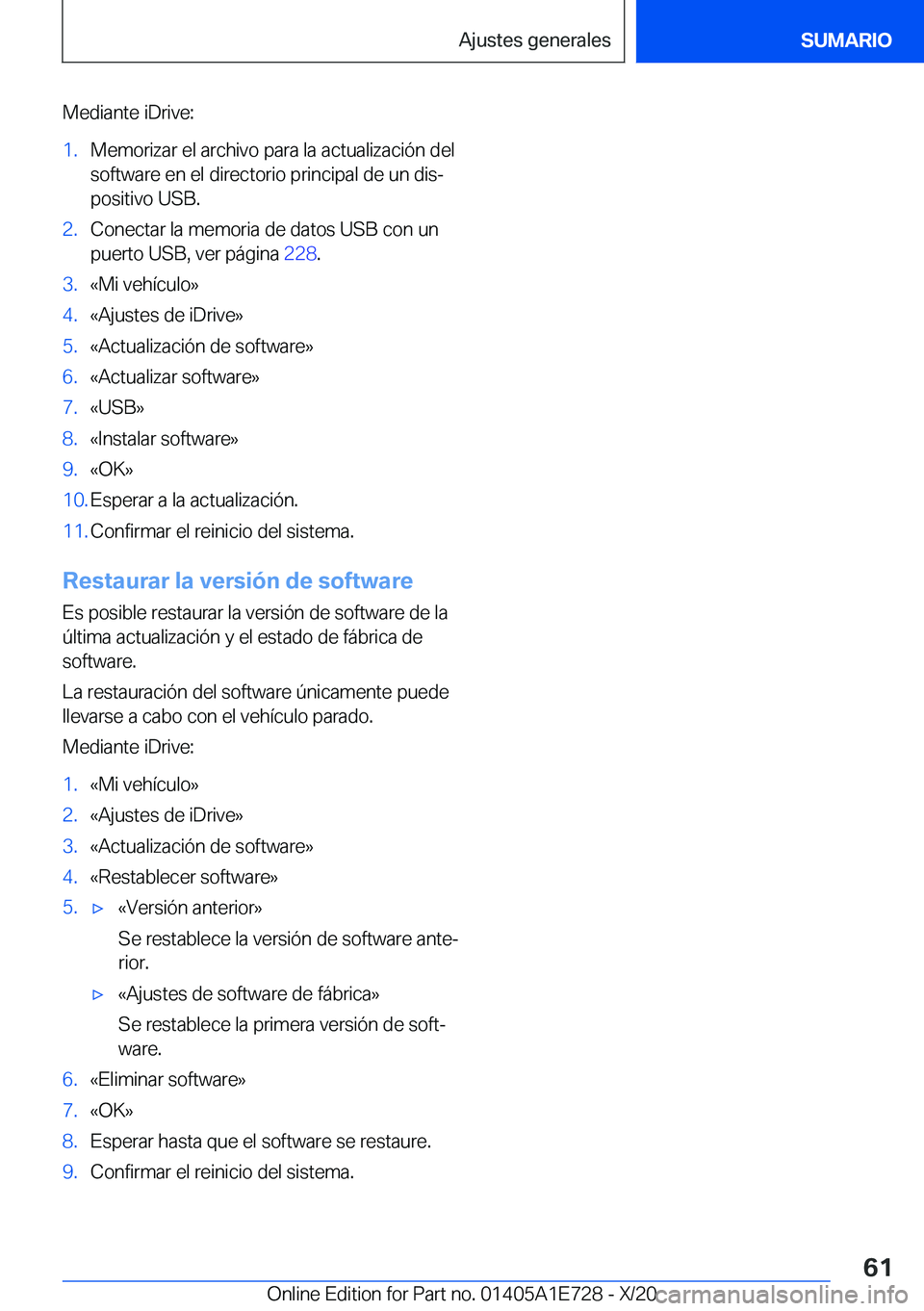 BMW X2 2021  Manuales de Empleo (in Spanish) �M�e�d�i�a�n�t�e��i�D�r�i�v�e�:�1�.�M�e�m�o�r�i�z�a�r��e�l��a�r�c�h�i�v�o��p�a�r�a��l�a��a�c�t�u�a�l�i�z�a�c�i�