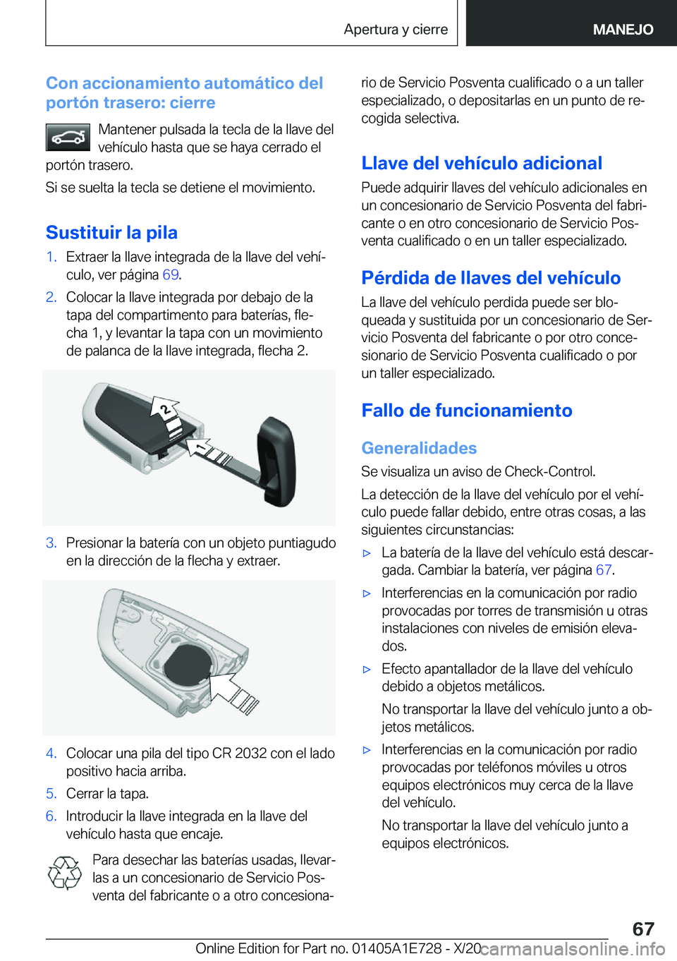 BMW X2 2021  Manuales de Empleo (in Spanish) �C�o�n��a�c�c�i�o�n�a�m�i�e�n�t�o��a�u�t�o�m�