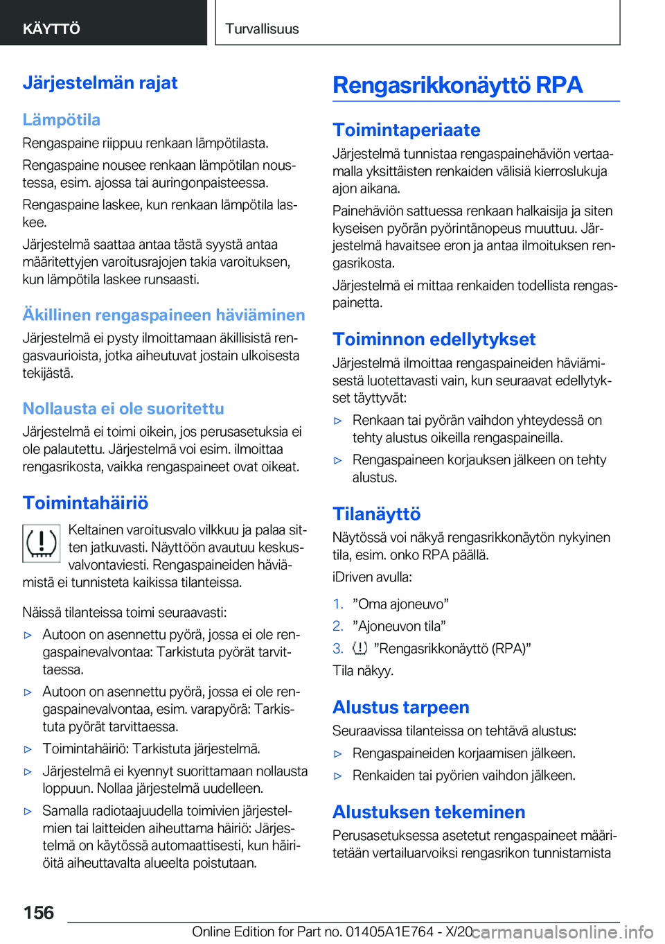 BMW X2 2021  Omistajan Käsikirja (in Finnish) �J�