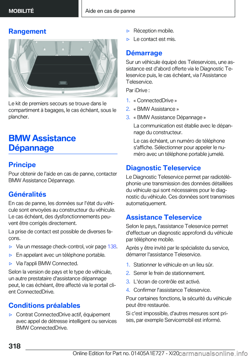BMW X2 2021  Notices Demploi (in French) �R�a�n�g�e�m�e�n�t
�L�e��k�i�t��d�e��p�r�e�m�i�e�r�s��s�e�c�o�u�r�s��s�e��t�r�o�u�v�e��d�a�n�s��l�e�c�o�m�p�a�r�t�i�m�e�n�t��