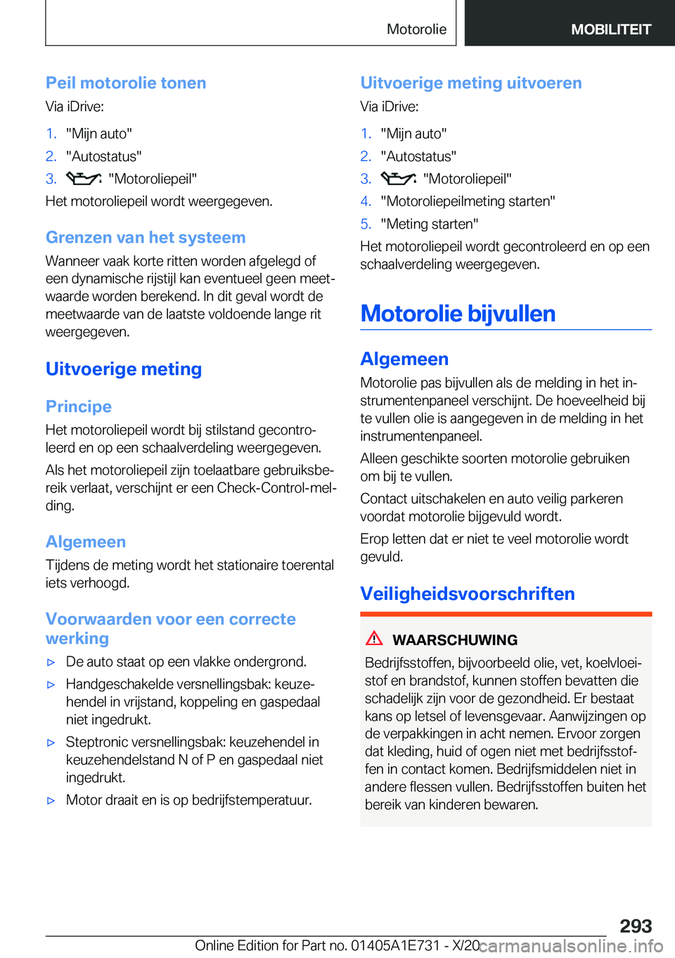 BMW X2 2021  Instructieboekjes (in Dutch) �P�e�i�l��m�o�t�o�r�o�l�i�e��t�o�n�e�n�V�i�a��i�D�r�i�v�e�:�1�.��M�i�j�n��a�u�t�o��2�.��A�u�t�o�s�t�a�t�u�s��3�.����M�o�t�o�r�o�l�i�e�p�e�i�l�
�H�e�t��m�o�t�o�r�o�l�i�e�p�e�i�l��w�o�r�d�