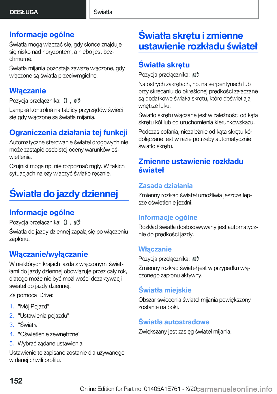 BMW X2 2021  Instrukcja obsługi (in Polish) �I�n�f�o�r�m�a�c�j�e��o�g�