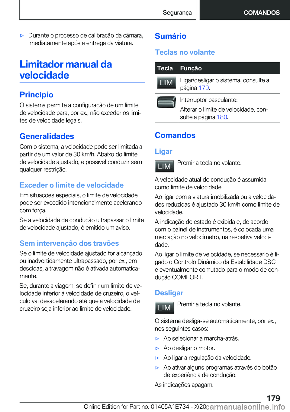 BMW X2 2021  Manual do condutor (in Portuguese) x�D�u�r�a�n�t�e��o��p�r�o�c�e�s�s�o��d�e��c�a�l�i�b�r�a�