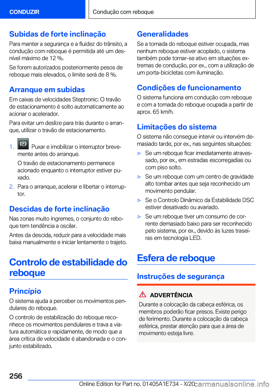 BMW X2 2021  Manual do condutor (in Portuguese) �S�u�b�i�d�a�s��d�e��f�o�r�t�e��i�n�c�l�i�n�a�