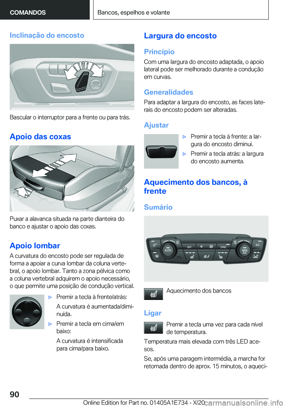 BMW X2 2021  Manual do condutor (in Portuguese)  I n c l i n a 