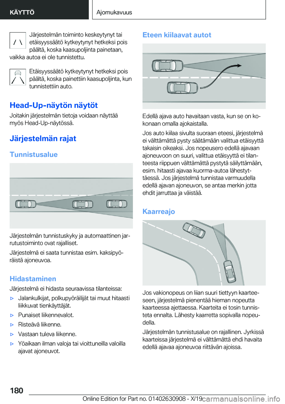 BMW X2 2020  Omistajan Käsikirja (in Finnish) �J�