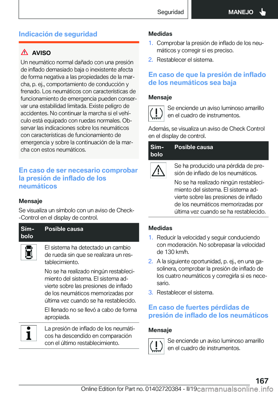 BMW X2 2019  Manuales de Empleo (in Spanish) �I�n�d�i�c�a�c�i�