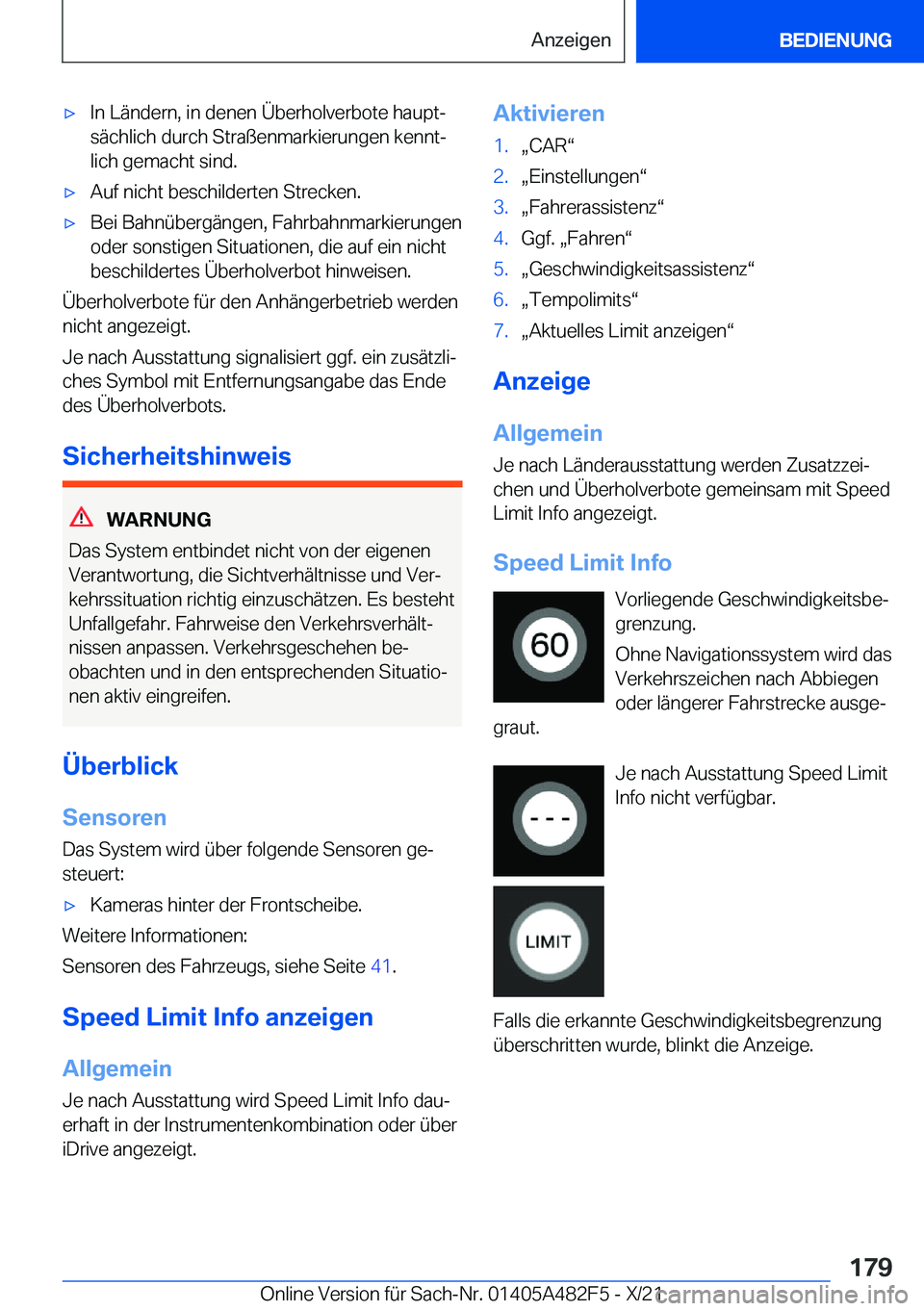 BMW X3 2022  Betriebsanleitungen (in German) x�I�n��L�