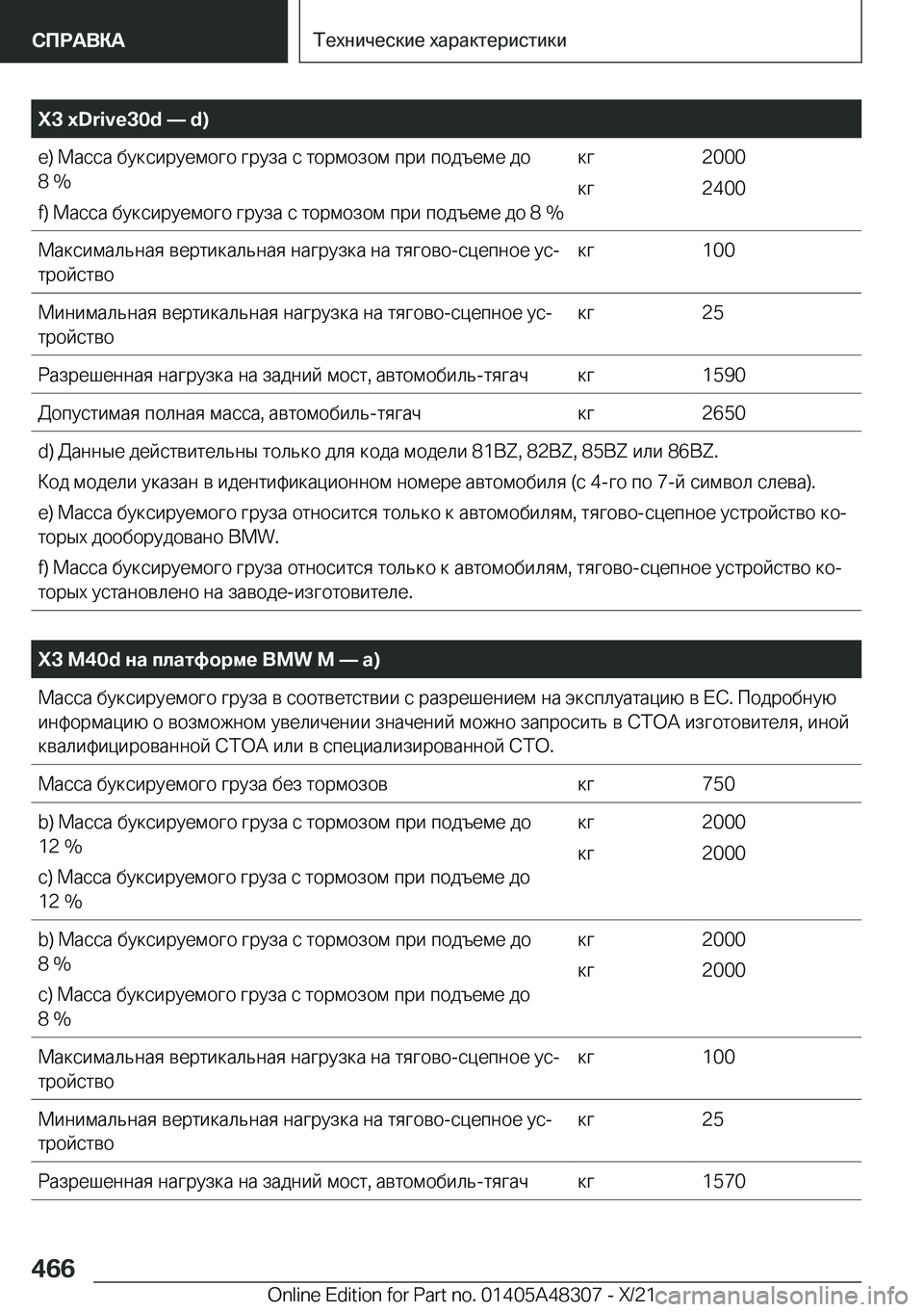 BMW X3 2022  Руково �X�3��x�D�r�i�v�e�3�0�d�n��d�)�e�)�  