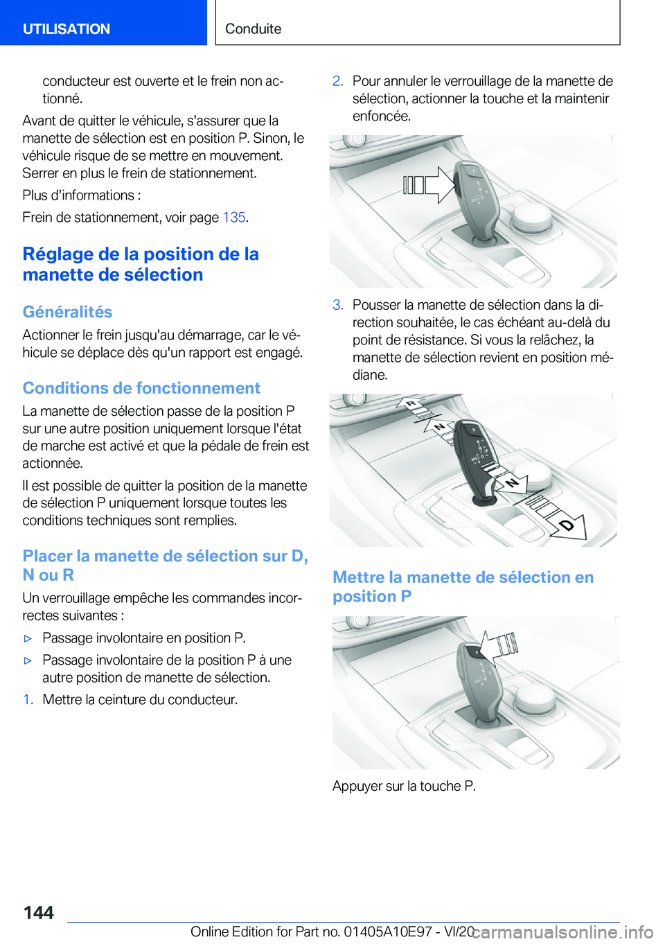 BMW X3 2021  Notices Demploi (in French) �c�o�n�d�u�c�t�e�u�r��e�s�t��o�u�v�e�r�t�e��e�t��l�e��f�r�e�i�n��n�o�n��a�cj
�t�i�o�n�n�é�.
�A�v�a�n�t��d�e��q�u�i�t�t�e�r��l�e��v�é�h�i�c�u�l�e�,��s�'�a�s�s�u�r�e�r��q�u�e��l�a �