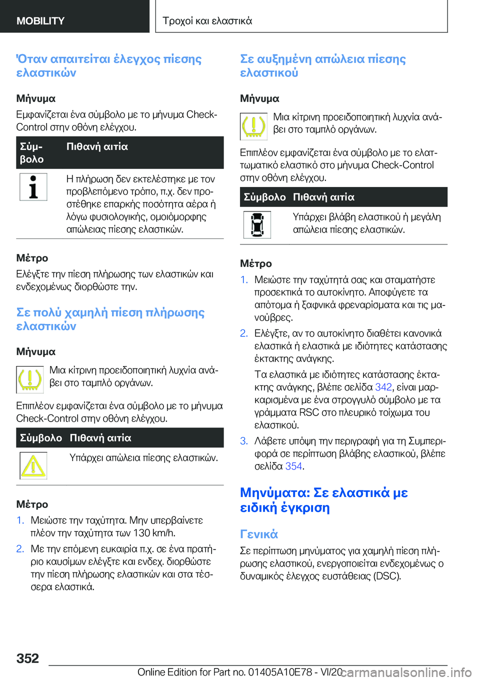BMW X3 2021  ΟΔΗΓΌΣ ΧΡΉΣΗΣ (in Greek) Pgs`�scs\gwRgs\�o^wujbe�cRwfye
w^sfg\]q`
@p`h_s
X_is`Rxwgs\�o`s�fp_tb^b�_w�gb�_p`h_s��C�h�e�c�k�-
�C�o�n�t�r�o�l�fg