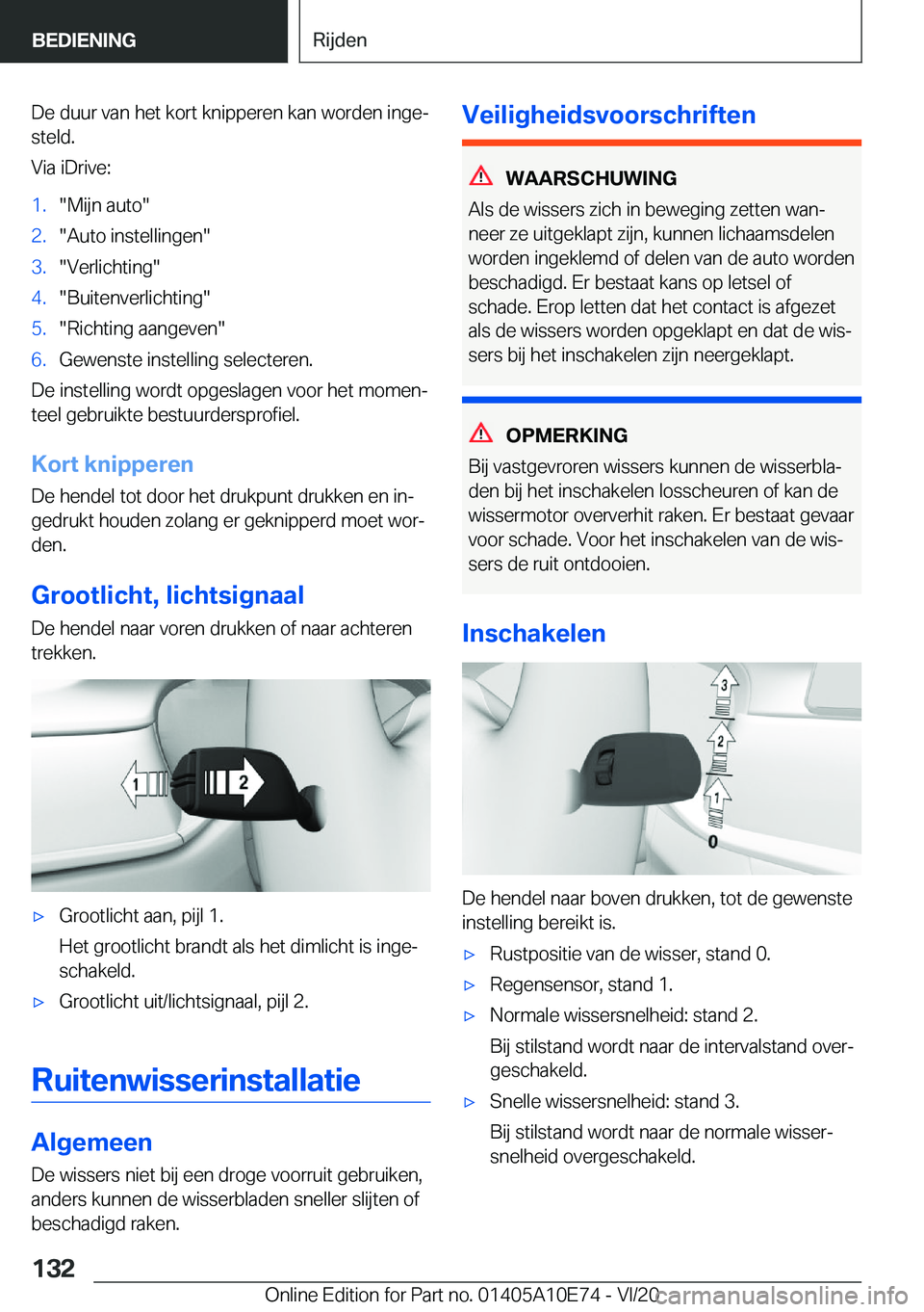 BMW X3 2021  Instructieboekjes (in Dutch) �D�e��d�u�u�r��v�a�n��h�e�t��k�o�r�t��k�n�i�p�p�e�r�e�n��k�a�n��w�o�r�d�e�n��i�n�g�ej�s�t�e�l�d�.
�V�i�a��i�D�r�i�v�e�:�1�.��M�i�j�n��a�u�t�o��2�.��A�u�t�o��i�n�s�t�e�l�l�i�n�g�e�n��3�