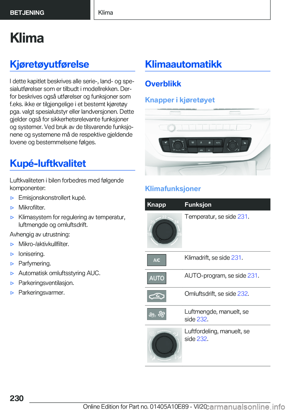 BMW X3 2021  InstruksjonsbØker (in Norwegian) �K�l�i�m�a�K�j�