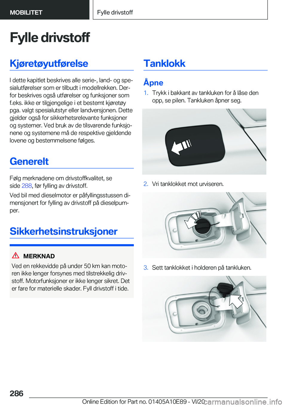 BMW X3 2021  InstruksjonsbØker (in Norwegian) �F�y�l�l�e��d�r�i�v�s�t�o�f�f�K�j�