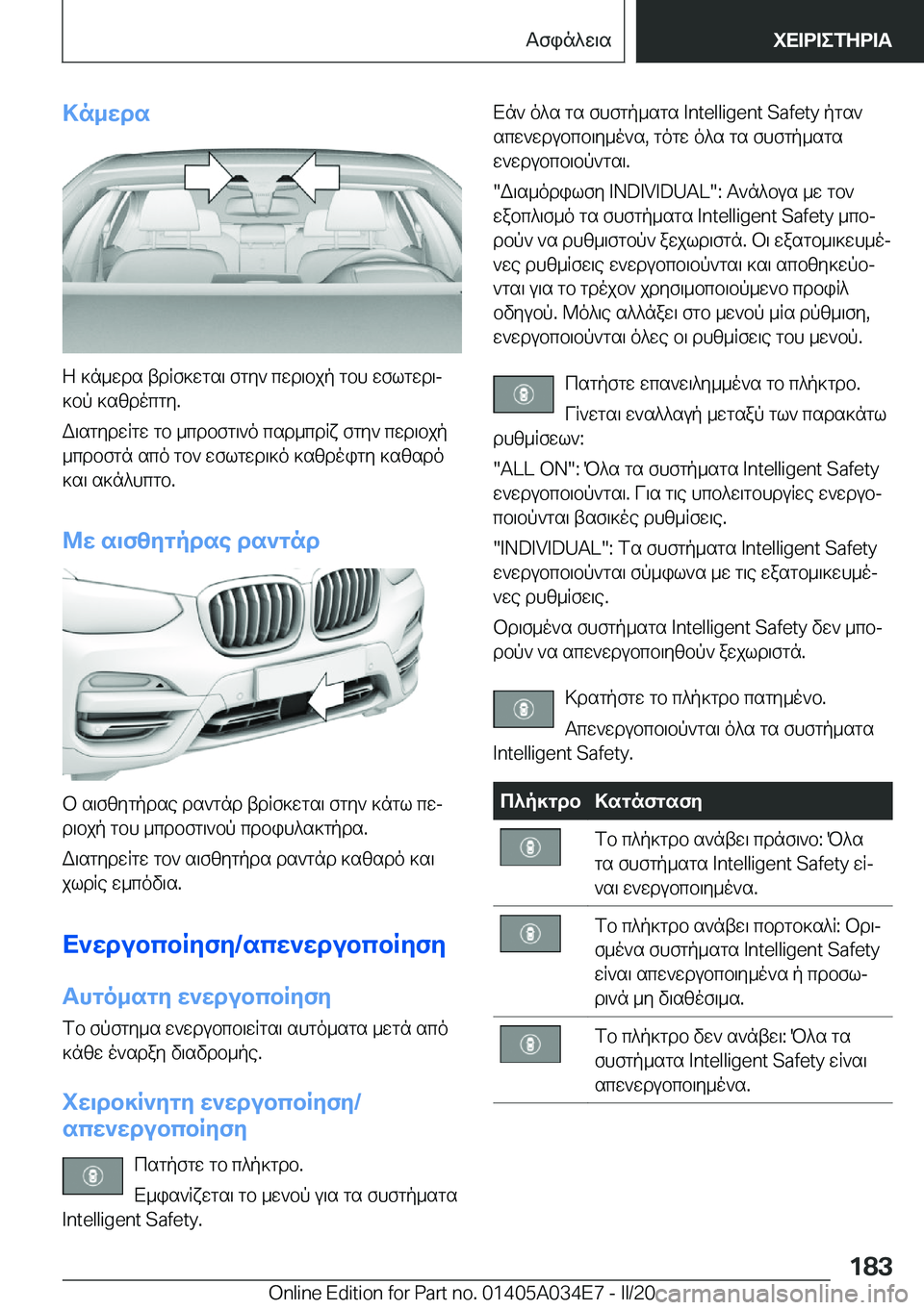 BMW X3 2020  ΟΔΗΓΌΣ ΧΡΉΣΗΣ (in Greek) >n_wds
Z�]n_wds�tdRf]wgs\�fgy`�cwd\bjp�gbh�wflgwd\j
]bp�]szdocgy�.
W\sgydwRgw�gb�_cdbfg\`o�csd_cdRx�fg