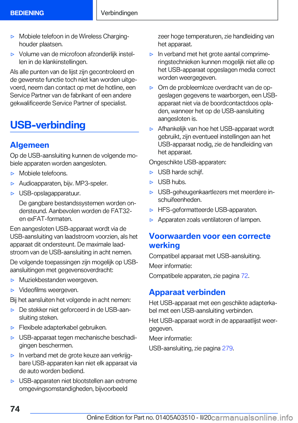 BMW X3 2020  Instructieboekjes (in Dutch) 'x�M�o�b�i�e�l�e��t�e�l�e�f�o�o�n��i�n��d�e��W�i�r�e�l�e�s�s��C�h�a�r�g�i�n�g�-�h�o�u�d�e�r��p�l�a�a�t�s�e�n�.'x�V�o�l�u�m�e��v�a�n��d�e��m�i�c�r�o�f�o�o�n��a�f�z�o�n�d�e�r�l�i�j�k�