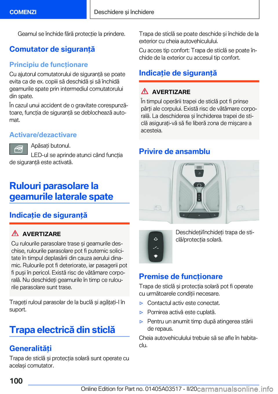 BMW X3 2020  Ghiduri De Utilizare (in Romanian) �G�e�a�m�u�l��s�e��