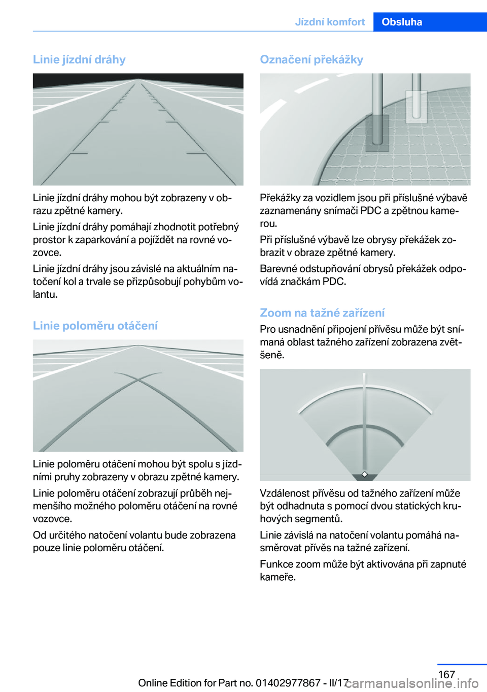 BMW X3 2017  Návod na použití (in Czech) �L�i�n�i�e��j�