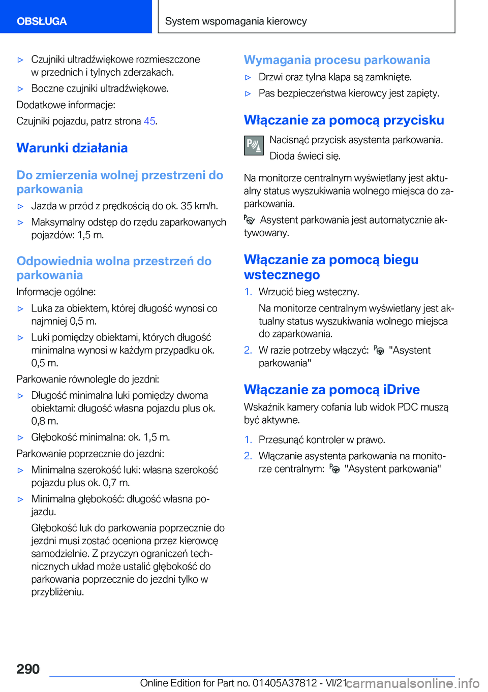 BMW X3 M 2022  Instrukcja obsługi (in Polish) 'x�C�z�u�j�n�i�k�i��u�l�t�r�a�d7�w�i�