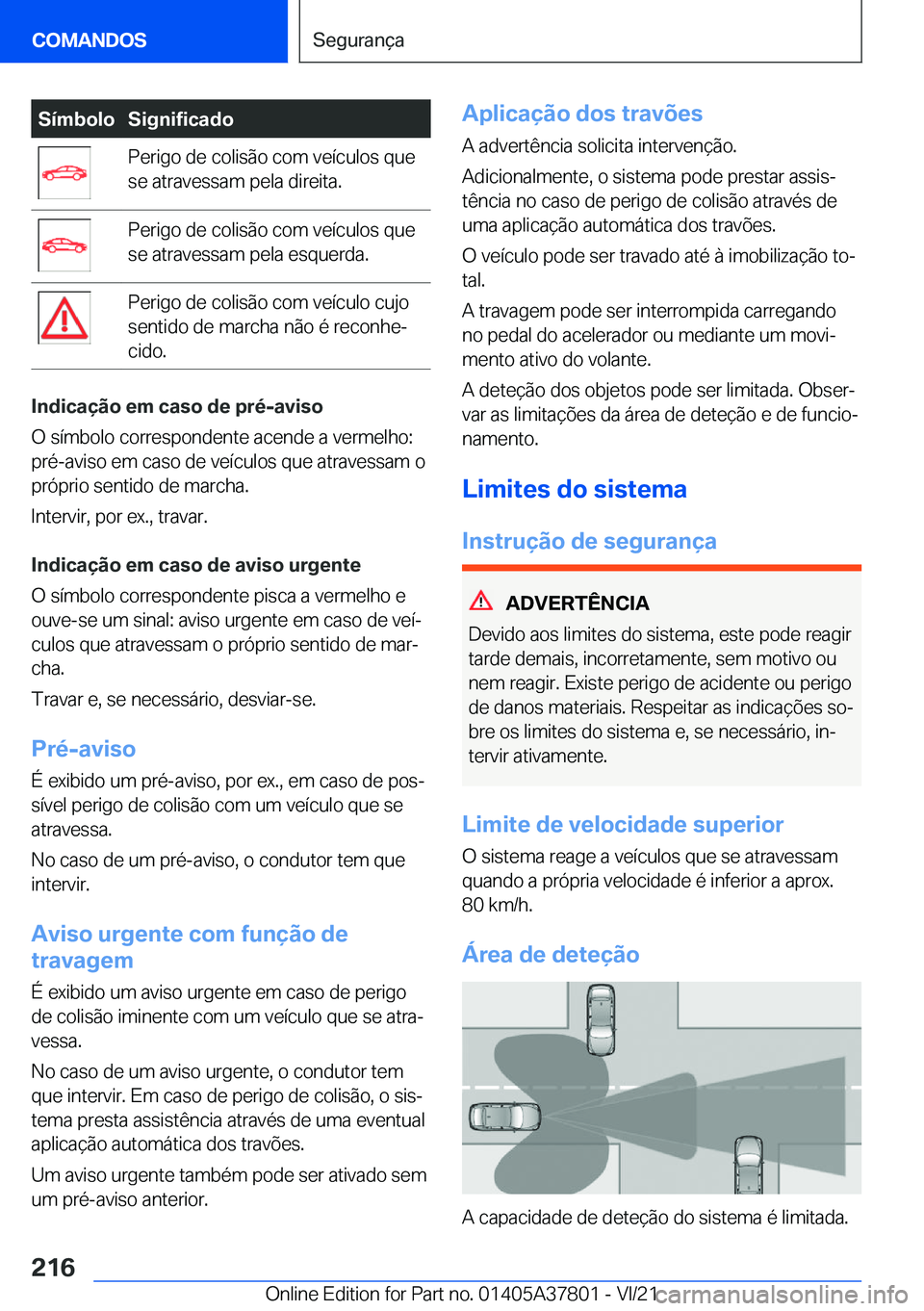 BMW X3 M 2022  Manual do condutor (in Portuguese) �S�