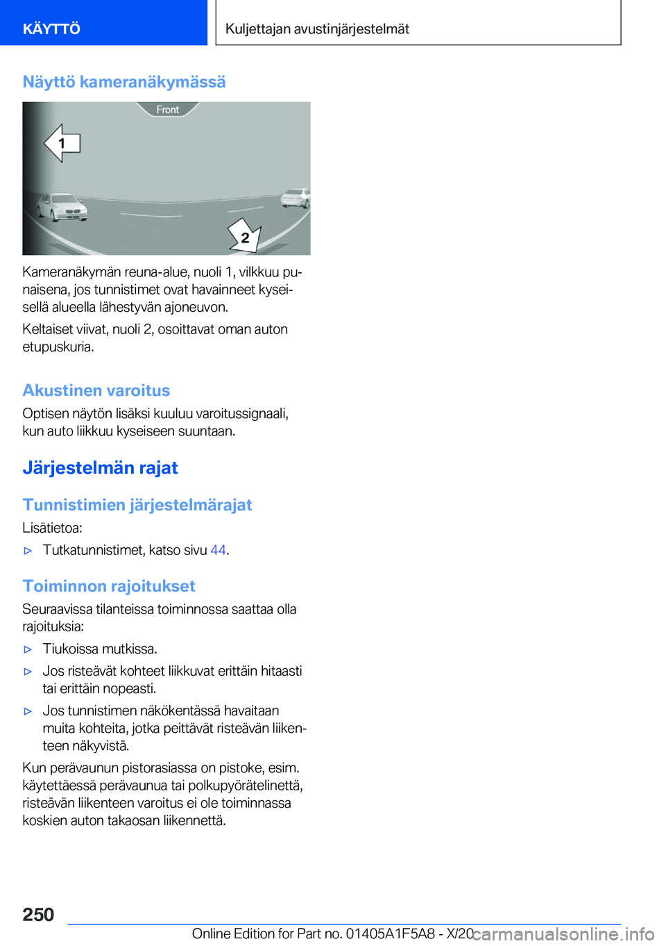 BMW X3 M 2021  Omistajan Käsikirja (in Finnish) �N�