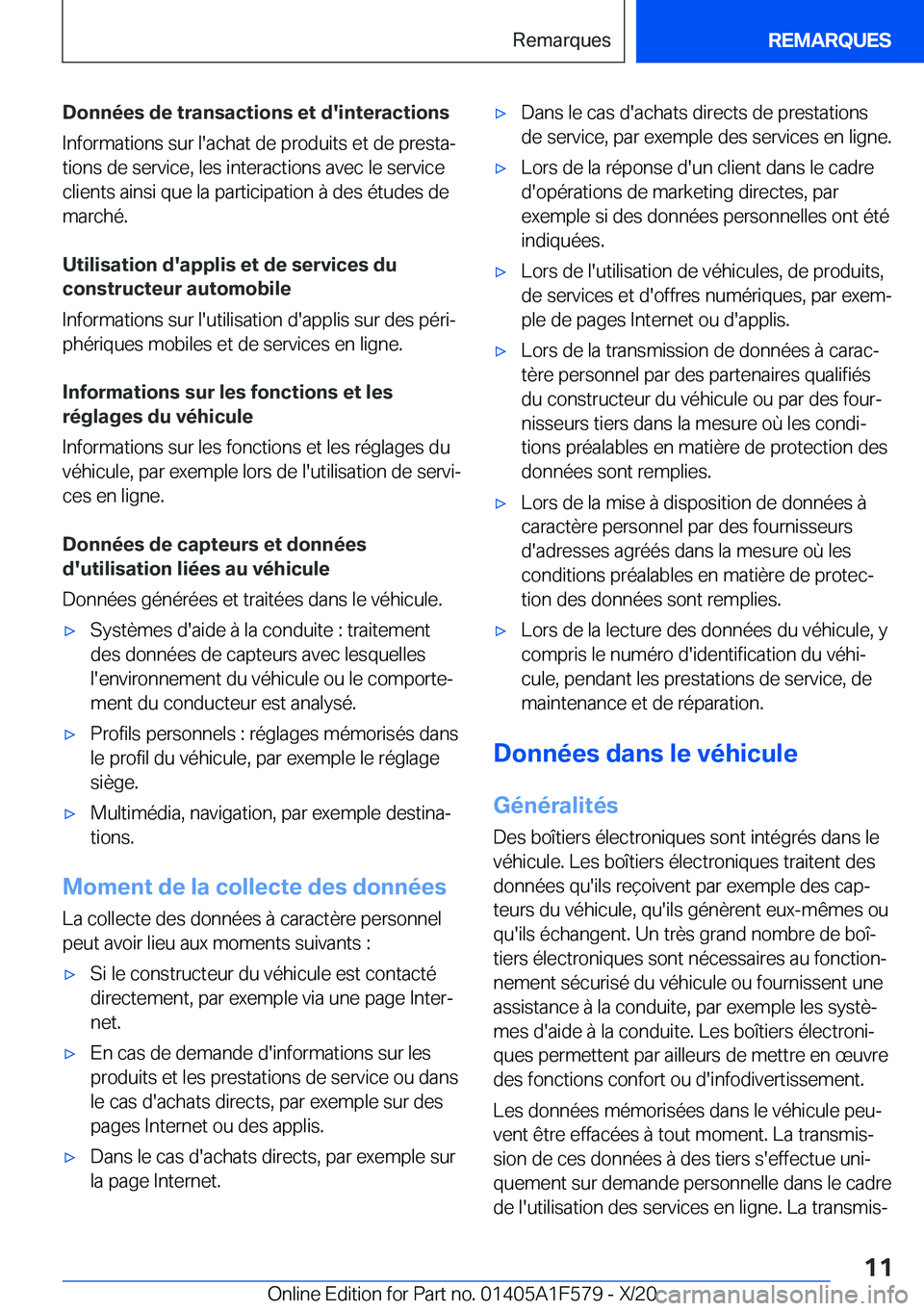 BMW X3 M 2021  Notices Demploi (in French) �D�o�n�n�é�e�s��d�e��t�r�a�n�s�a�c�t�i�o�n�s��e�t��d�'�i�n�t�e�r�a�c�t�i�o�n�s�I�n�f�o�r�m�a�t�i�o�n�s��s�u�r��l�'�a�c�h�a�t��d�e��p�r�o�d�u�i�t�s��e�t��d�e��p�r�e�s�t�aj
�t�i�o�n